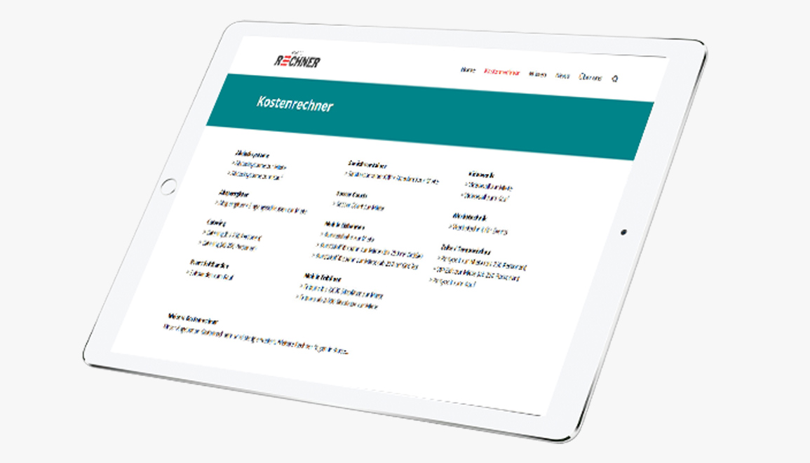 Kosten rund um Events eventrechner.de geht online eventrechner